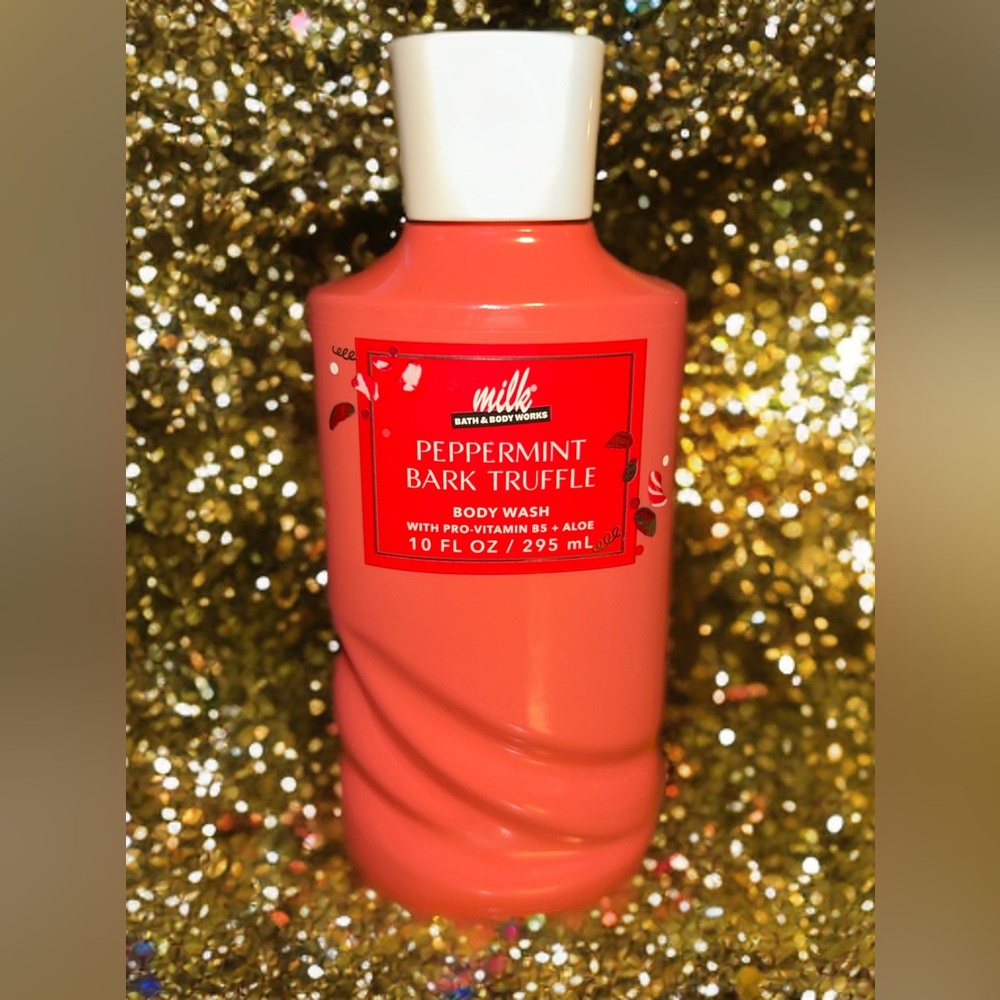 NEW Bath & Body Works Peppermint Bark Truffle Body Wash